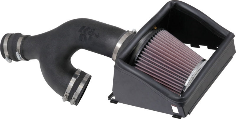 K&N Engineering Part 63-2599 High-Flow Cold Air Intake for 2017-2018 Ford F-150 Ecoboost 3.5L