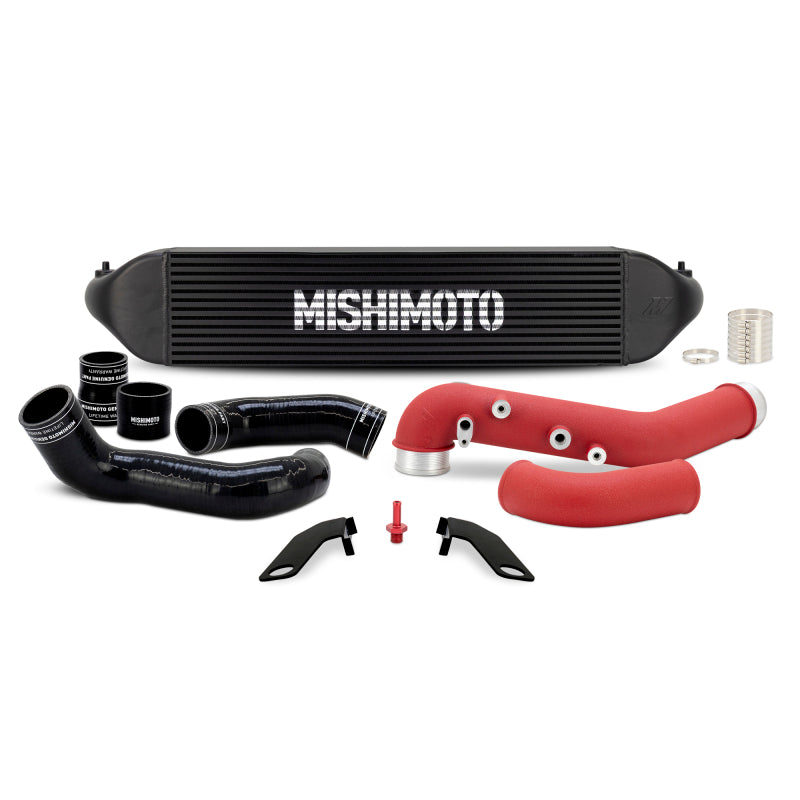 Mishimoto 2023+ Honda Civic Type R Intercooler Kit with Black Intercooler and Red Pipes – Part Number MMINT-CTR-23KBKRD