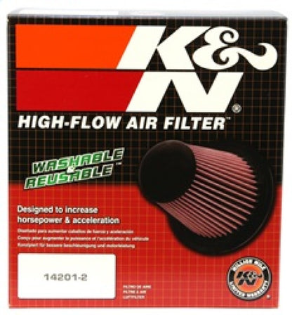 K&N Engineering Universal Clamp-On Air Filter, 6-inch Flange, Fits 2013-2016 Cadillac ATS