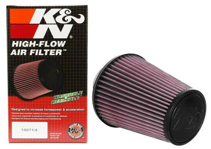 K&N Universal Tapered Air Filter for Jeep Grand Cherokee - 3 inch Flange, 6 inch Base OD