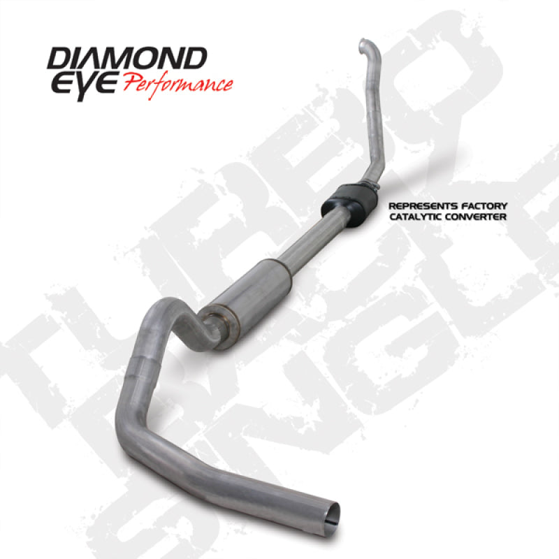 Diamond Eye Performance 4-inch Turbo Back Exhaust Kit for 1994-1997 Ford F-250/F-350 7.3L PowerStroke