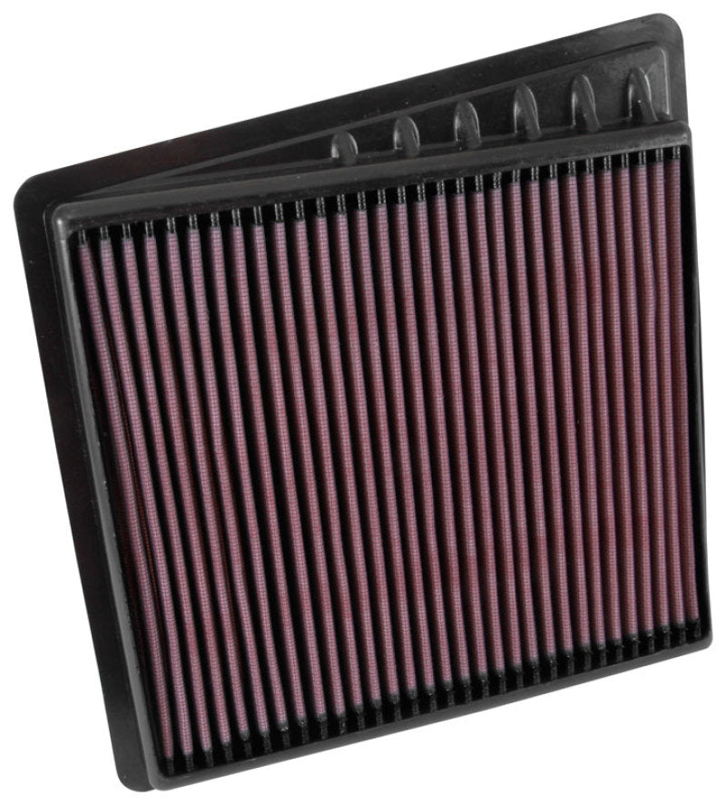 K&N Engineering 33-5058 High-Flow Reusable Air Filter for Nissan Titan XD V8-5.6L (2016-2017)