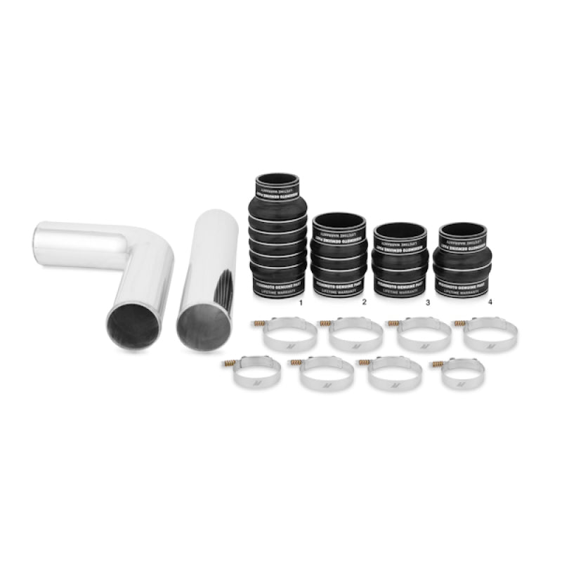 Mishimoto 2003-2007 Dodge Ram 5.9L Cummins Intercooler Kit with Pipes (Silver)