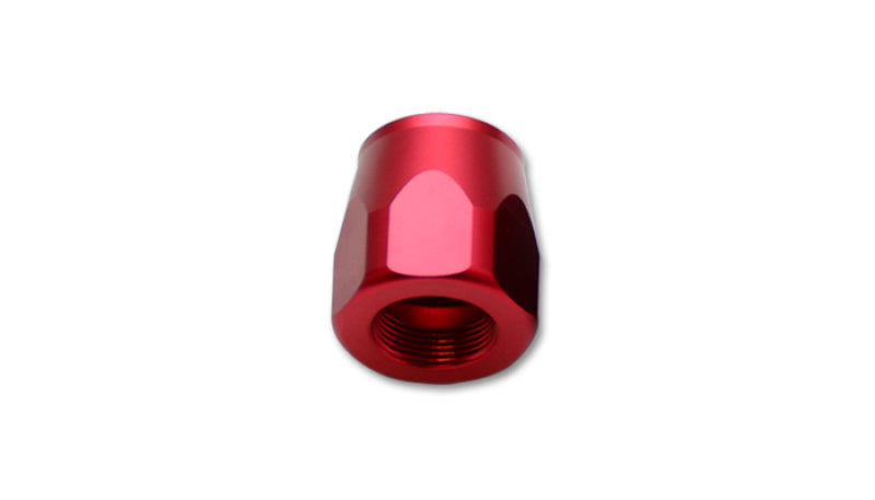 Vibrant Performance -8AN Hose End Socket in Red, Aluminum Alloy for Automotive Applications