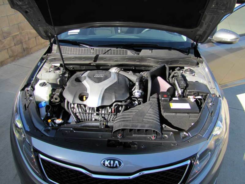 K&N Engineering 69-5309TS Cold Air Intake System for 2011-2014 Hyundai Sonata & Kia Optima 2.0L Turbo