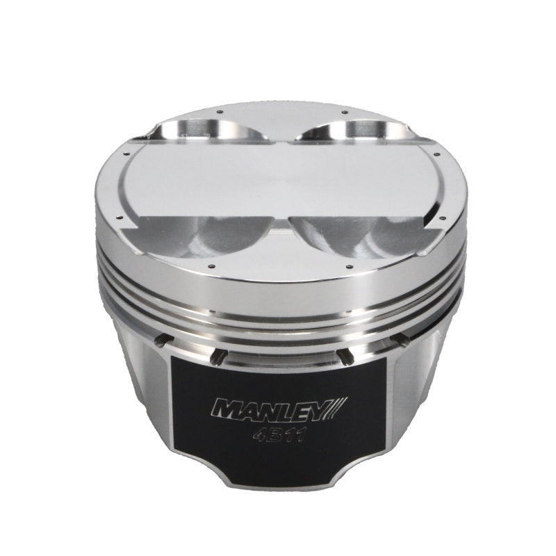 Manley Performance Mitsubishi 4B11 86.5mm Bore Turbo Tuff Piston Set with Rings (Part Number 614305CE-4)
