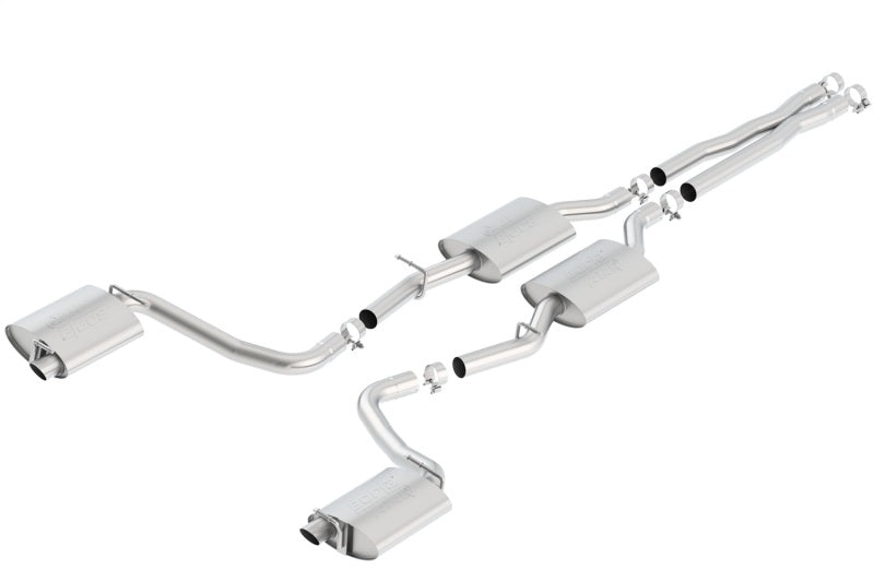 Borla ATAK Cat-Back Exhaust System for 2015-2022 Chrysler 300 and 2015-2018 Dodge Charger R/T 5.7L V8