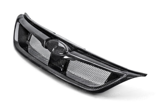 Seibon Carbon Fiber Front Grill for 2011-2014 Subaru WRX STI – High-Performance, Lightweight, and Durable