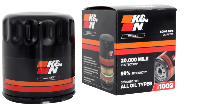 K&N Engineering SO-1002 Select Oil Filter for Saab and Ford Vehicles