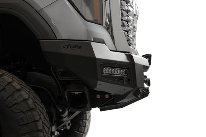 Addictive Desert Designs Phantom Front Bumper with Winch for 2024-2025 GMC Sierra 2500/3500 HD - Hammer Black