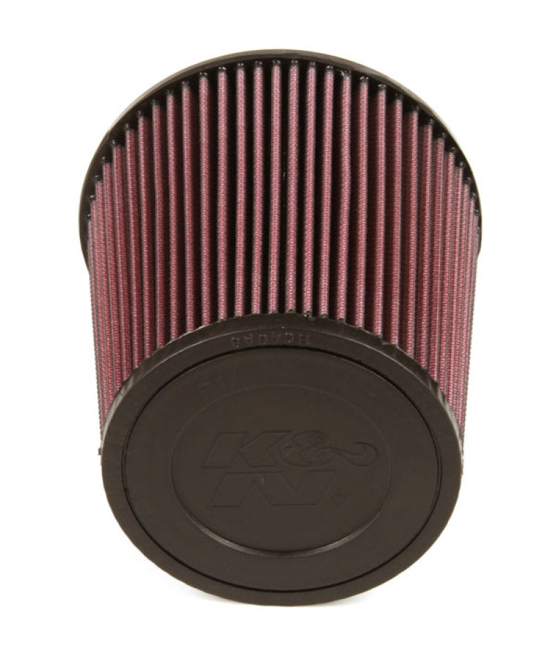 K&N Engineering RE-0950 Universal Rubber Air Filter – 3.5 Inch ID, 6 Inch Height, Reusable and Washable