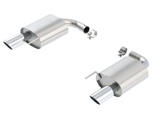 Borla S-Type Rear Section for 2015-2017 Ford Mustang GT 5.0L V8 with 2.5-inch Pipe and 4-inch Tip