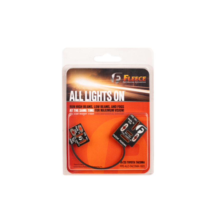 Fleece Performance All Lights On Module for 2016-2023 Toyota Tacoma – Enhance Headlight and Fog Lamp Functionality