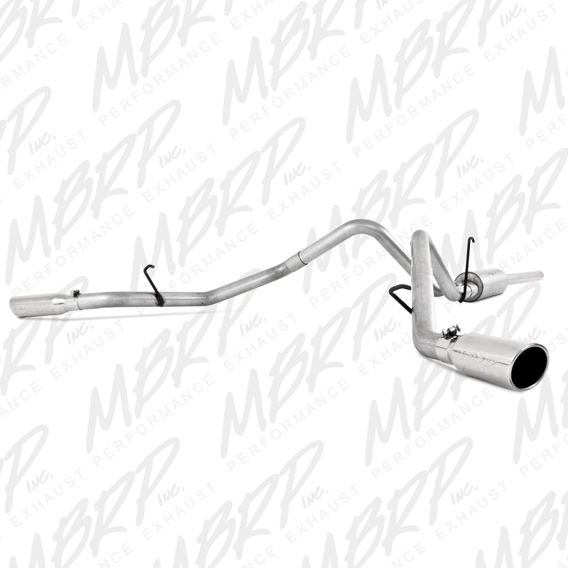 MBRP Armor Lite Series Cat Back Exhaust System for 2006-2008 Dodge Ram 1500 with 5.7L HEMI, Dual Split Side Exit