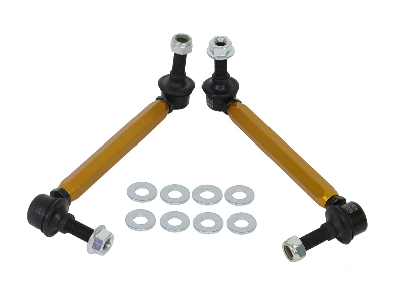 Whiteline KLC180-215 Adjustable Rear Sway Bar Link Kit for Nissan Frontier and Ford Ranger