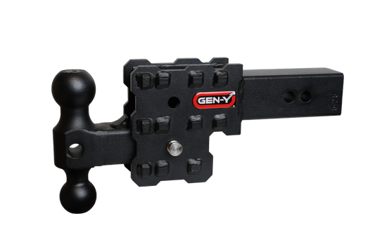 Gen-Y Phantom-X 2.5in Solid Shank 2.5in Drop 1.6K TW 16K Hitch w/GH-051 (No Flat Towing)