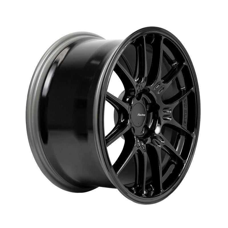 Enkei GTC02 18x9.5 Inch Gloss Black Alloy Wheel with 5x114.3 Bolt Pattern and +40mm Offset