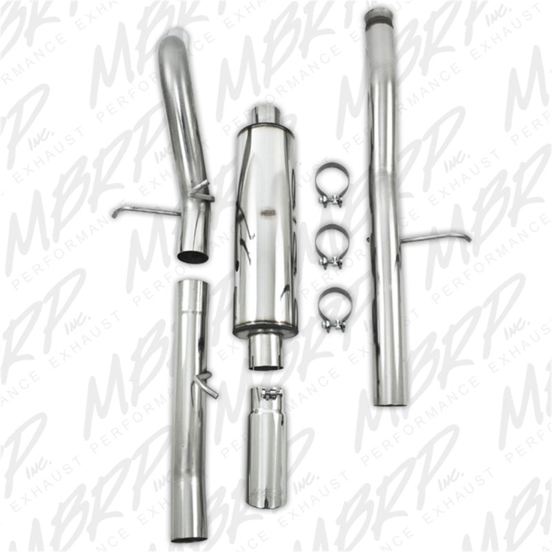 MBRP Armor Plus Series Cat Back Exhaust System for GMC Yukon XL and Chevy Suburban - Part S5060409