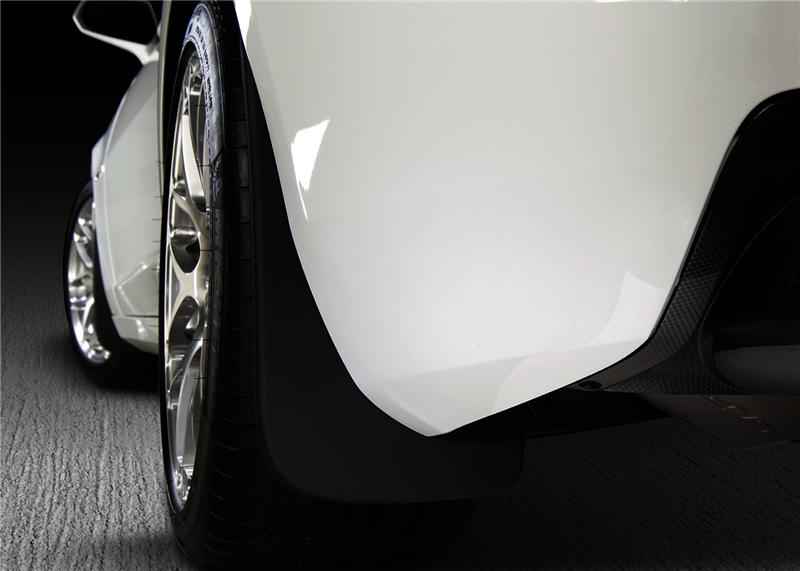 Husky Liners 10-12 Dodge Ram 3500 Dually Custom-Molded Rear Mud Guards (w/Flares)