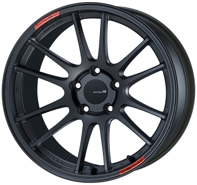 Enkei GTC01RR 18x9.5 Matte Gunmetal Wheel with 5x114.3 Bolt Pattern and +22 Offset
