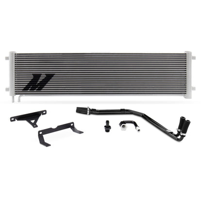Mishimoto 17-19 Ford 6.7L Powerstroke Transmission Cooler Kit Silver with Part Number MMTC-F2D-17SL