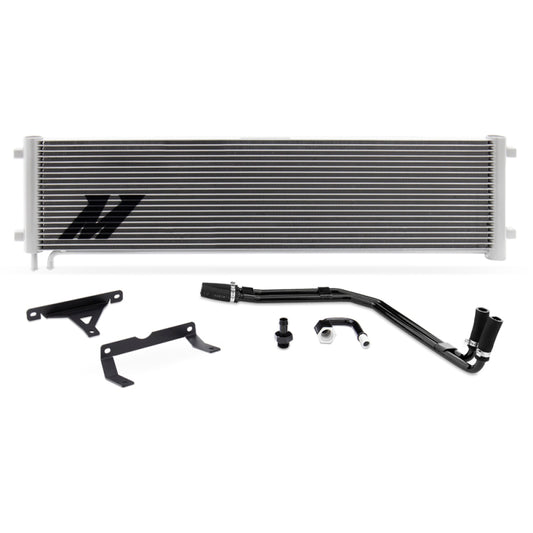 Mishimoto 17-19 Ford 6.7L Powerstroke Transmission Cooler Kit Silver with Part Number MMTC-F2D-17SL