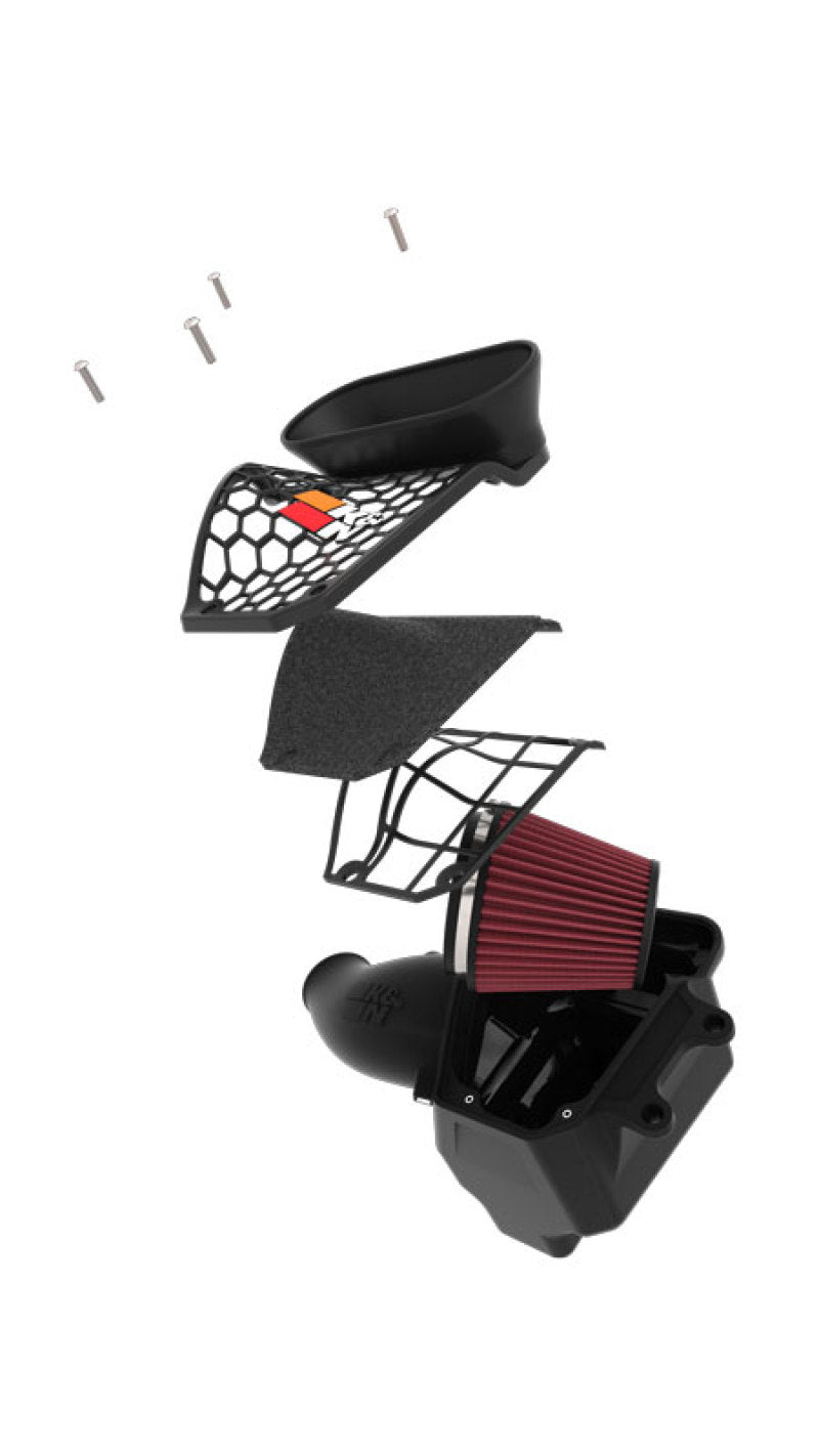 K&N Engineering 63-1588 AirCharger Performance Intake for Jeep Wrangler V8-6.4L