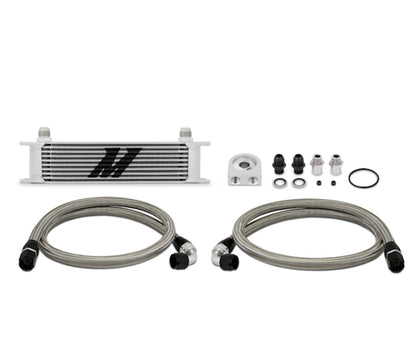 Mishimoto Universal 10-Row Oil Cooler Kit for High-Performance Engines