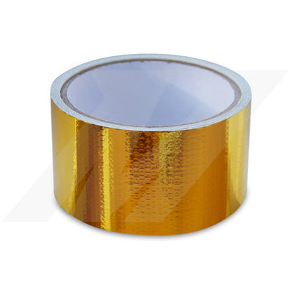 Mishimoto 2 Inch x 35 Feet Heat Defense Reflective Tape - High-Temperature Engine Heat Shield