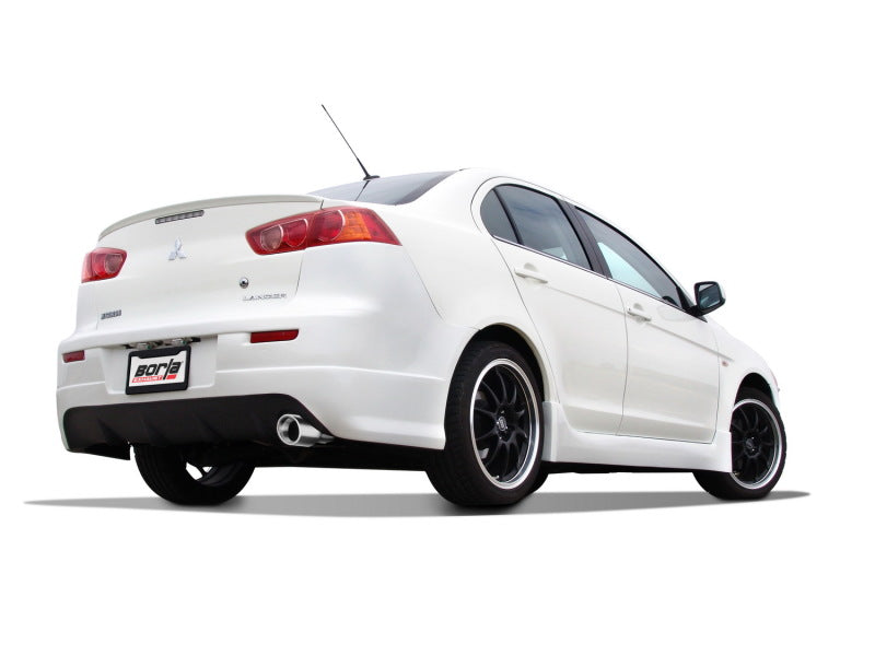 Borla S-Type Axle-Back Exhaust System for 2008-2011 Mitsubishi Lancer 2.0L/2.4L