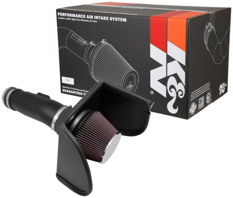K&N 2017 Nissan Titan V8-5.6L F/I AirCharger Performance Intake System
