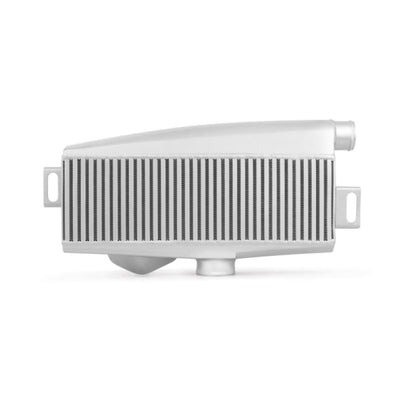 Mishimoto Subaru WRX/STI Top-Mount Intercooler Kit - Silver & Blue Hoses