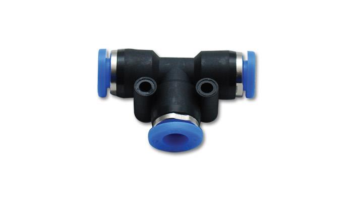 Vibrant Union In-Tin Pneumatic Vacuum Fitting for 5/32 inch OD Tubing - Part Number 2675