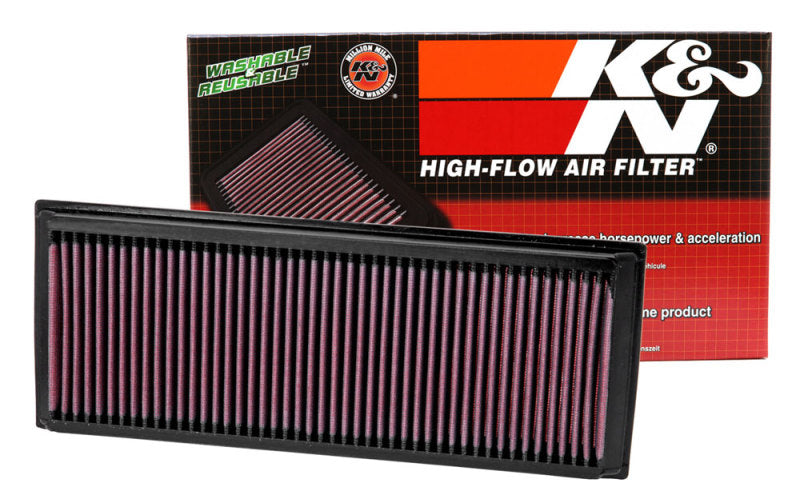 K&N Engineering 33-2865 High-Flow Reusable Air Filter for Volkswagen Vehicles