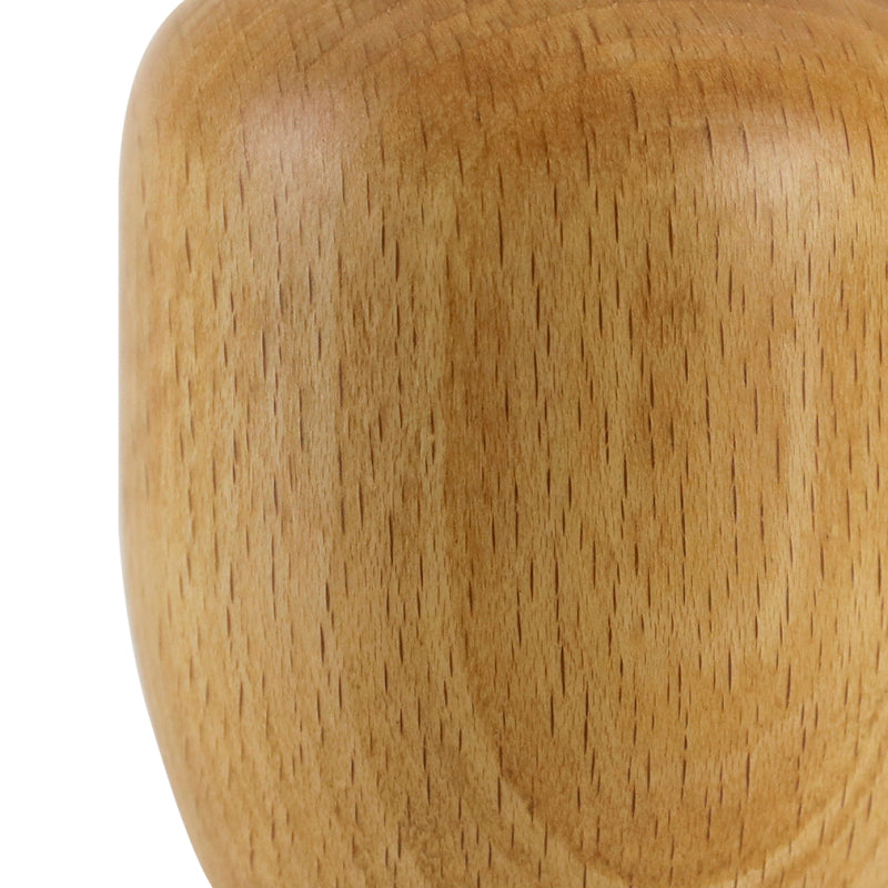 Mishimoto Short Steel Core Beech Wood Shift Knob - Elegant and Durable Manual Transmission Accessory