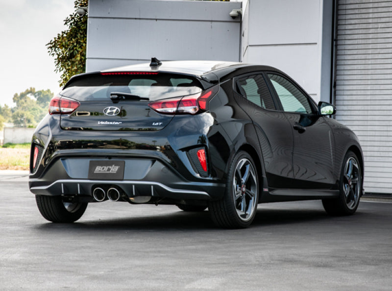 Borla S-Type Axle-Back Exhaust System for 2019-2022 Hyundai Veloster 1.6L FWD - Part #11959