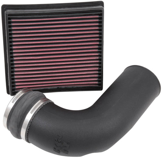 K&N Engineering 57-1568 OEM Air Box Intake System for 2013-2014 Ram 2500/3500 with 6.7L Diesel Engine
