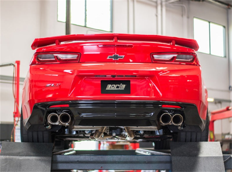 Borla ATAK Cat-Back Exhaust System for 2017-2023 Chevrolet Camaro ZL1 6.2L V8 with NPP Valves