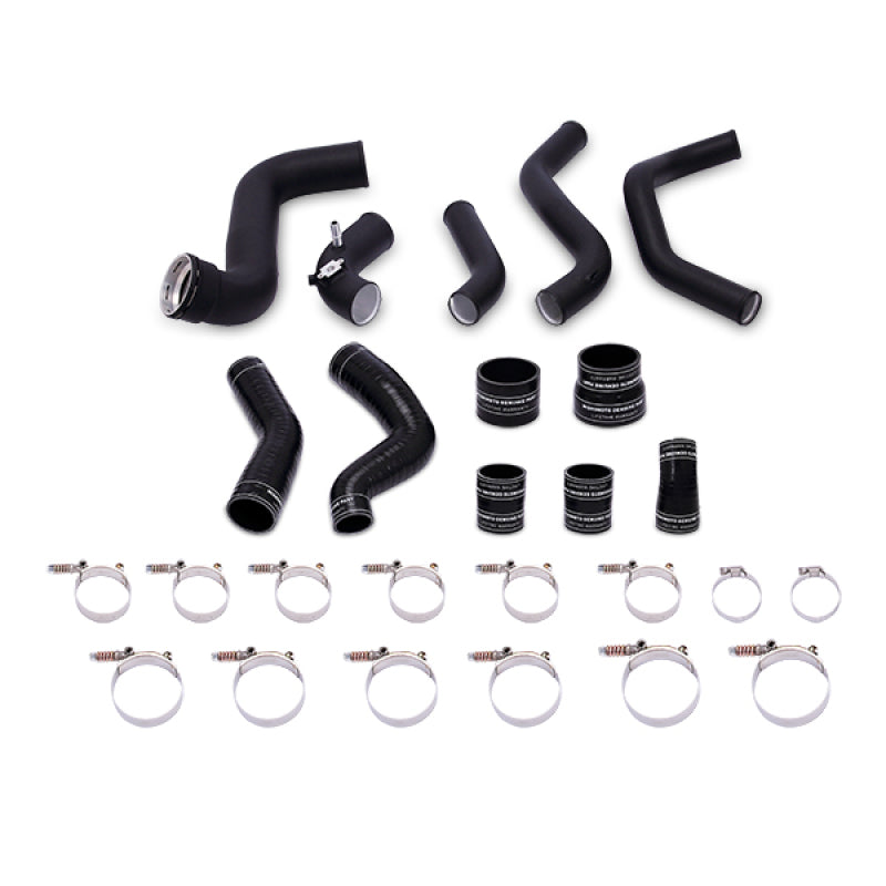 Mishimoto 11-14 Ford F-150 3.5L EcoBoost Intercooler Pipe Kit with Wrinkle Black Finish