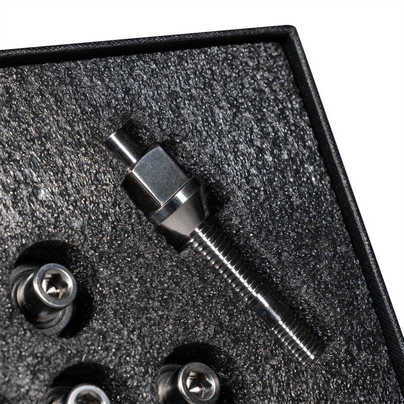 Wheel Mate Titanium Wheel Stud Conversion M14x1.25 to M14x1.5 - 74mm - Raw Titanium