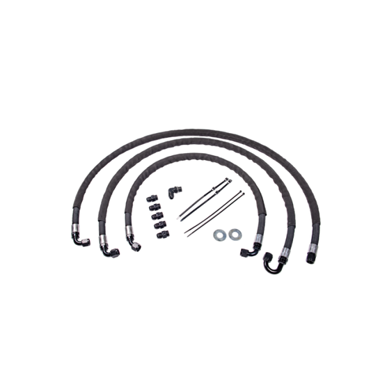 Fleece Performance Heavy Duty Transmission Cooler Lines for 2015-2016 GM Duramax 2500/3500