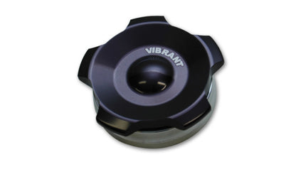 Vibrant 2.75-inch OD Aluminum Weld Bung with Anodized Black Threaded Cap - Part #11295