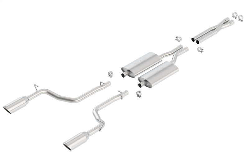 Borla Performance Industries 140125 Cat-Back Exhaust System for 2005-2010 Chrysler 300C, Dodge Magnum R/T & Dodge Charger R/T 5.7L V8