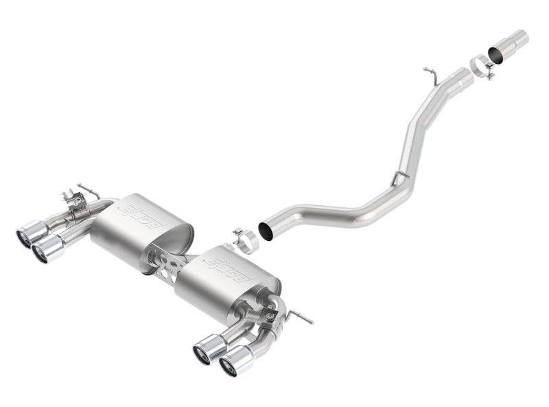 Borla S-Type Cat-Back Exhaust System for 2015-2017 Volkswagen Golf R 2.0L Turbo