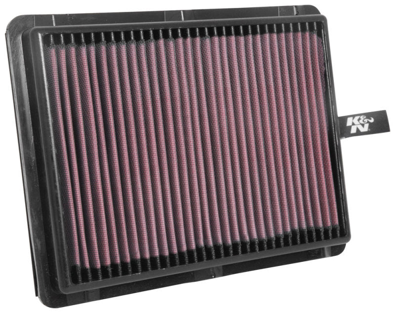K&N Engineering 33-5057 High-Flow Drop-In Air Filter for 2015-2016 Hyundai Sonata 1.6L