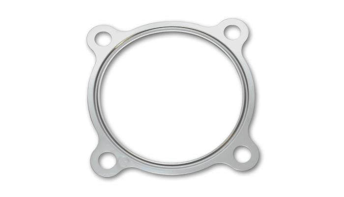 Vibrant Metal Gasket GT Series T3 Turbo Discharge Flange Part #1438G – 3-inch ID, Stainless Steel for Turbocharger Inlet and Discharge Applications