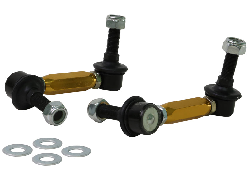 Whiteline KLC198 Adjustable Rear Sway Bar Link Assembly for Ford Focus RS MK3 and Mustang 2015-2016