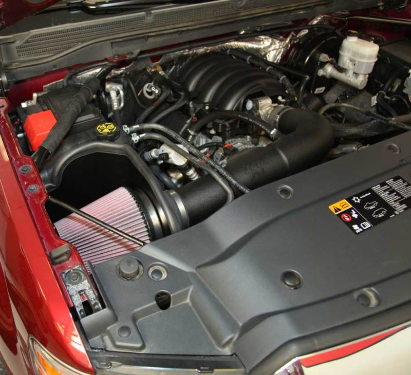 K&N 63 Series AirCharger Performance Intake Kit for Chevy/GMC Silverado and Sierra 2014-2016 with 4.3L V6 Engine