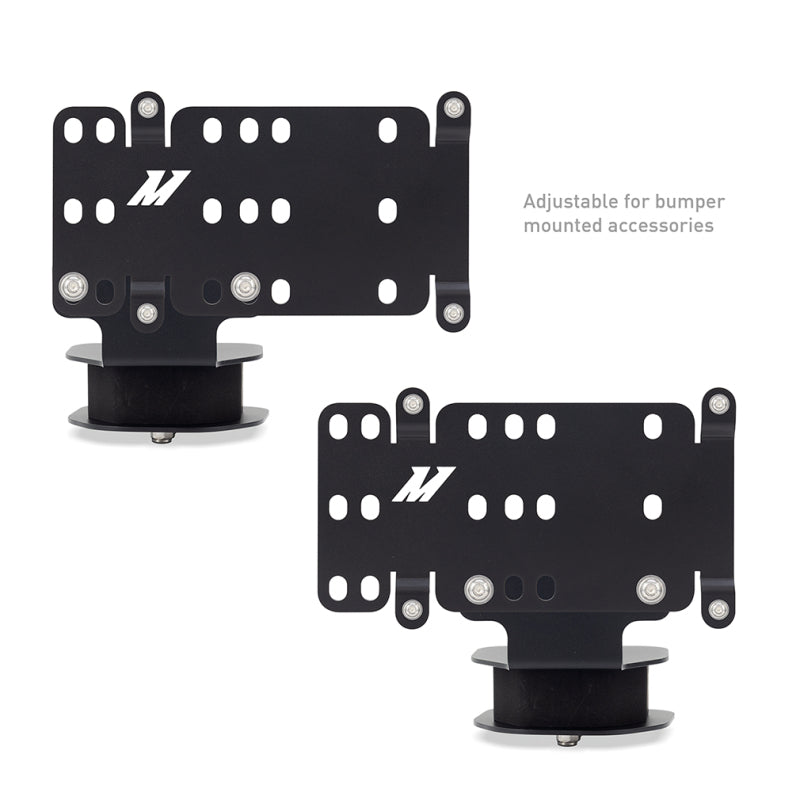 Mishimoto 2019+ Ram 2500/3500 License Plate Relocation Kit with Factory Tow Hook Mount