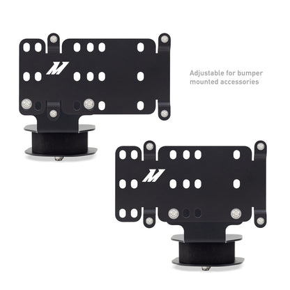 Mishimoto 2019+ Ram 2500/3500 License Plate Relocation Kit with Factory Tow Hook Mount